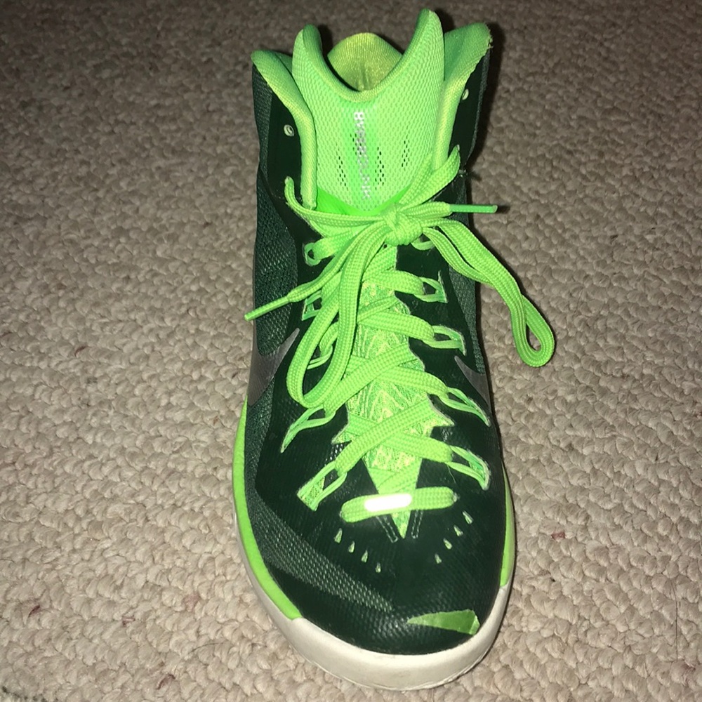 Green 2015 Nike Hyperdunk Basketball Shoes